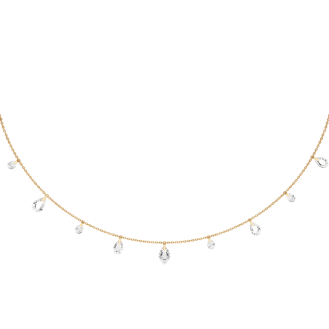 Tear charm necklace - The Future Rocks