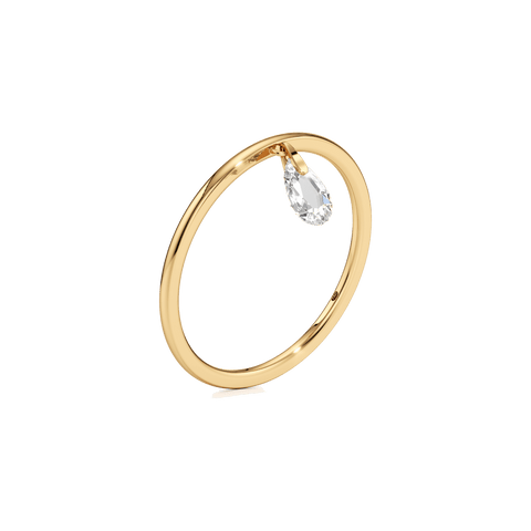 Tear drop ring - The Future Rocks