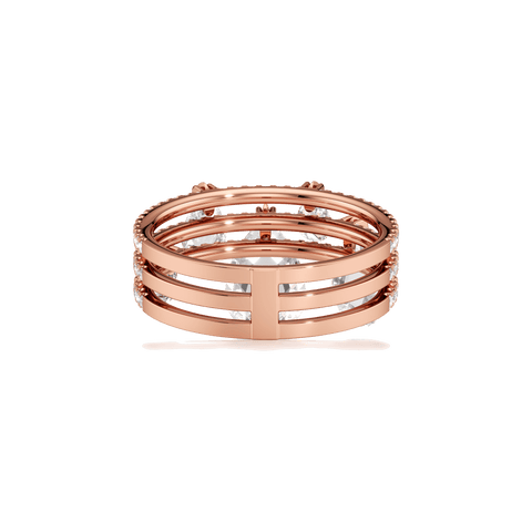 Tear multi drop statement ring - The Future Rocks