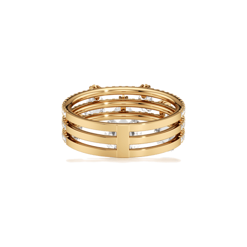 Tear multi drop statement ring - The Future Rocks