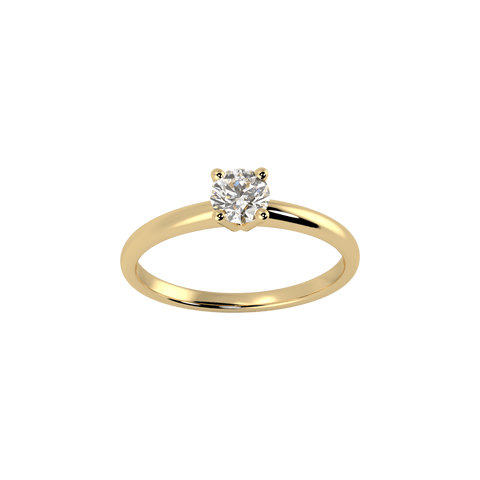  The only one ring - Lab-Grown Diamond Solitaire Ring -  The Future Rocks  -    1 