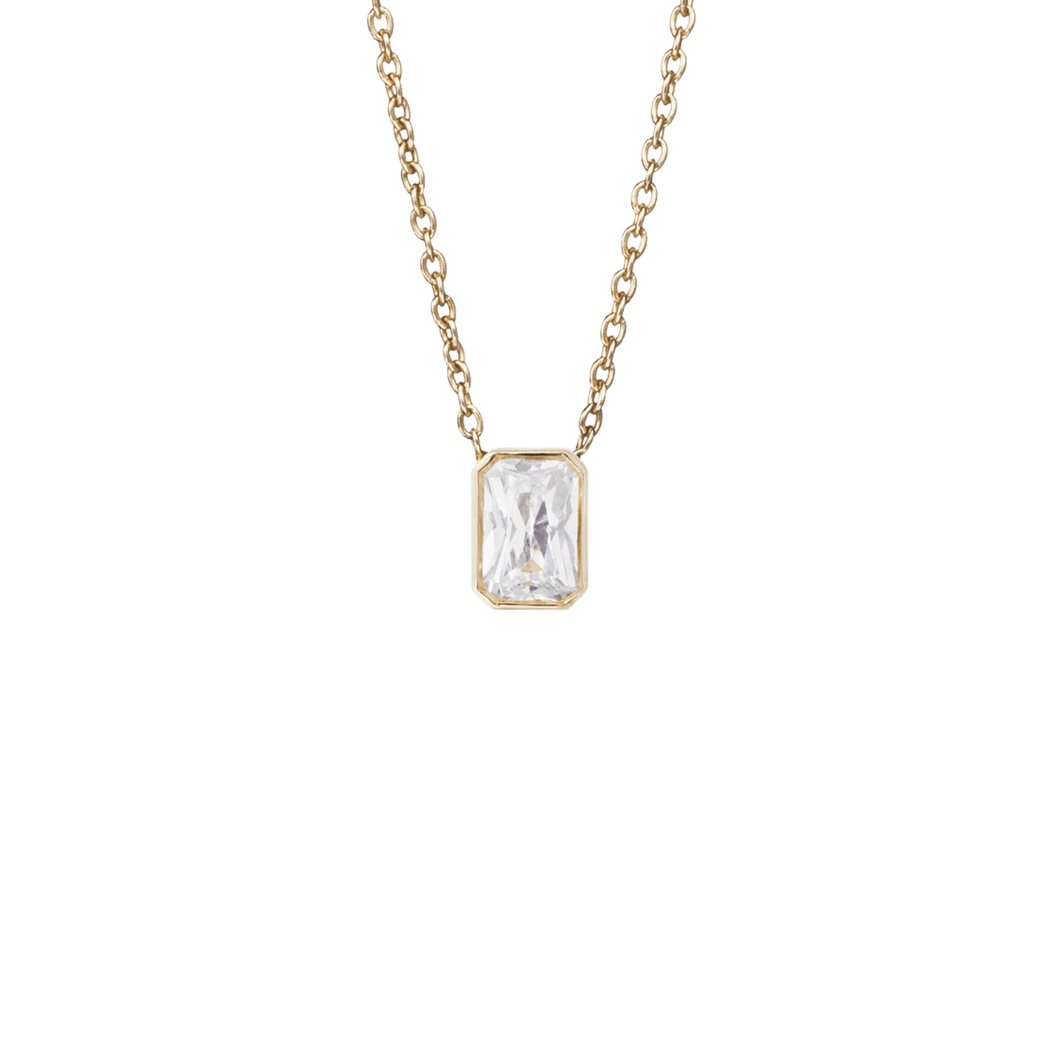 Thea solitaire necklace - Thea solitaire necklace - The Future Rocks - 1