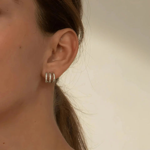 Tigris rosa earrings - The Future Rocks