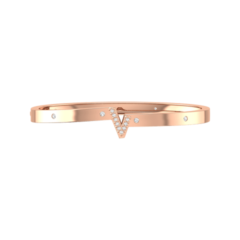 V Pave Bracelet - The Future Rocks