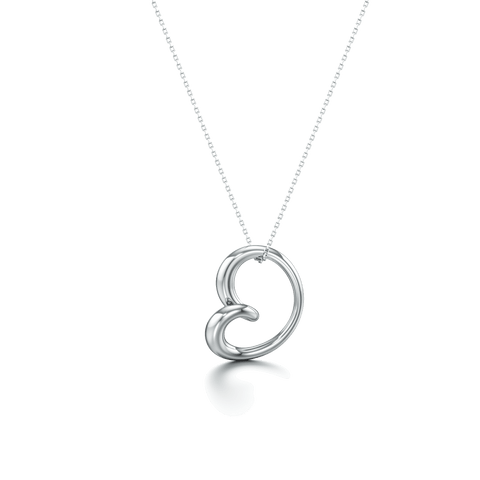 Whirlwind gold pendant - The Future Rocks