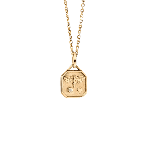 World gold day bee necklace - World gold day bee necklace -  The Future Rocks -    1