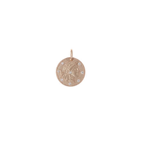 Apollon gold coins pendant