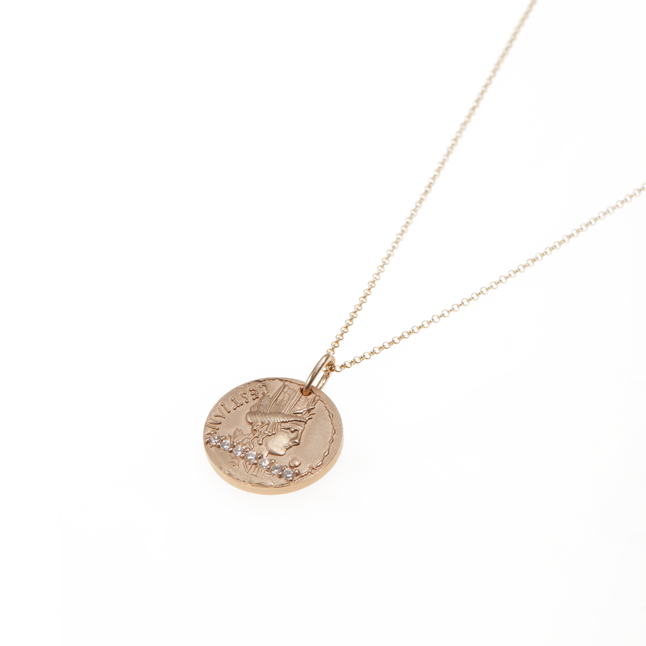  Circle chain necklace - Circle chain necklace -  The Future Rocks -    4 