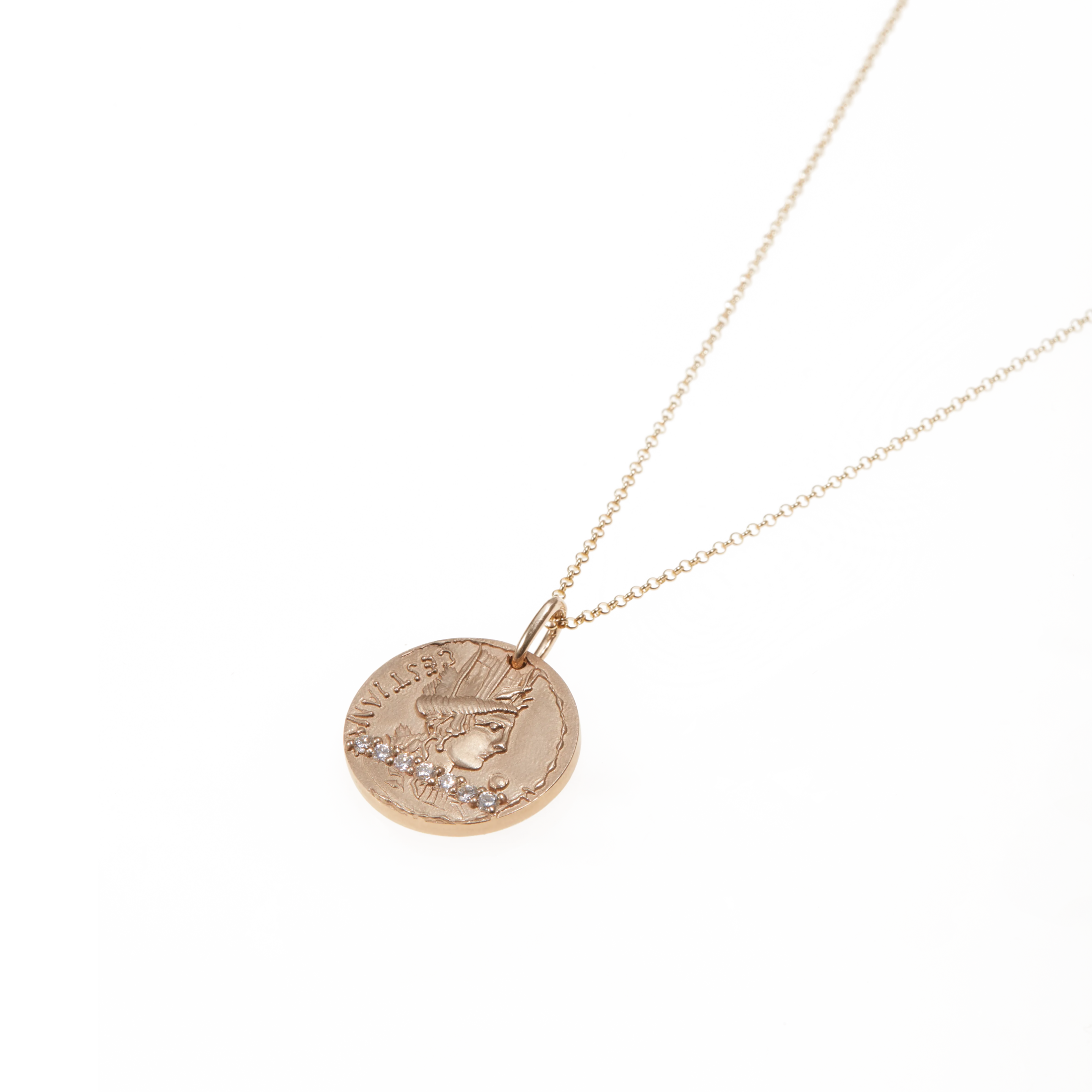  Circle chain necklace - Circle chain necklace -  The Future Rocks -    4 