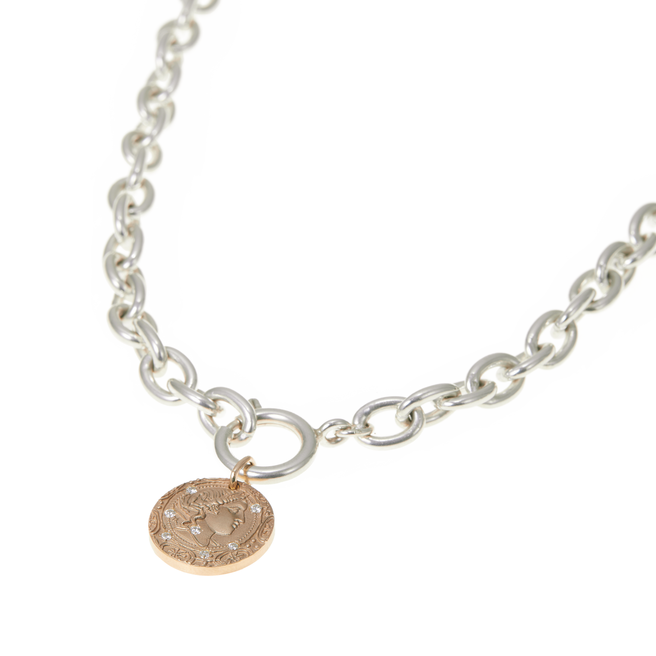  Artemis gold coins pendant - Artemis gold coins pendant -  The Future Rocks -    3 