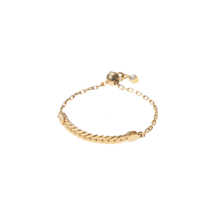  Herringbone chain ring - Herringbone Chain Ring -  The Future Rocks -    1 