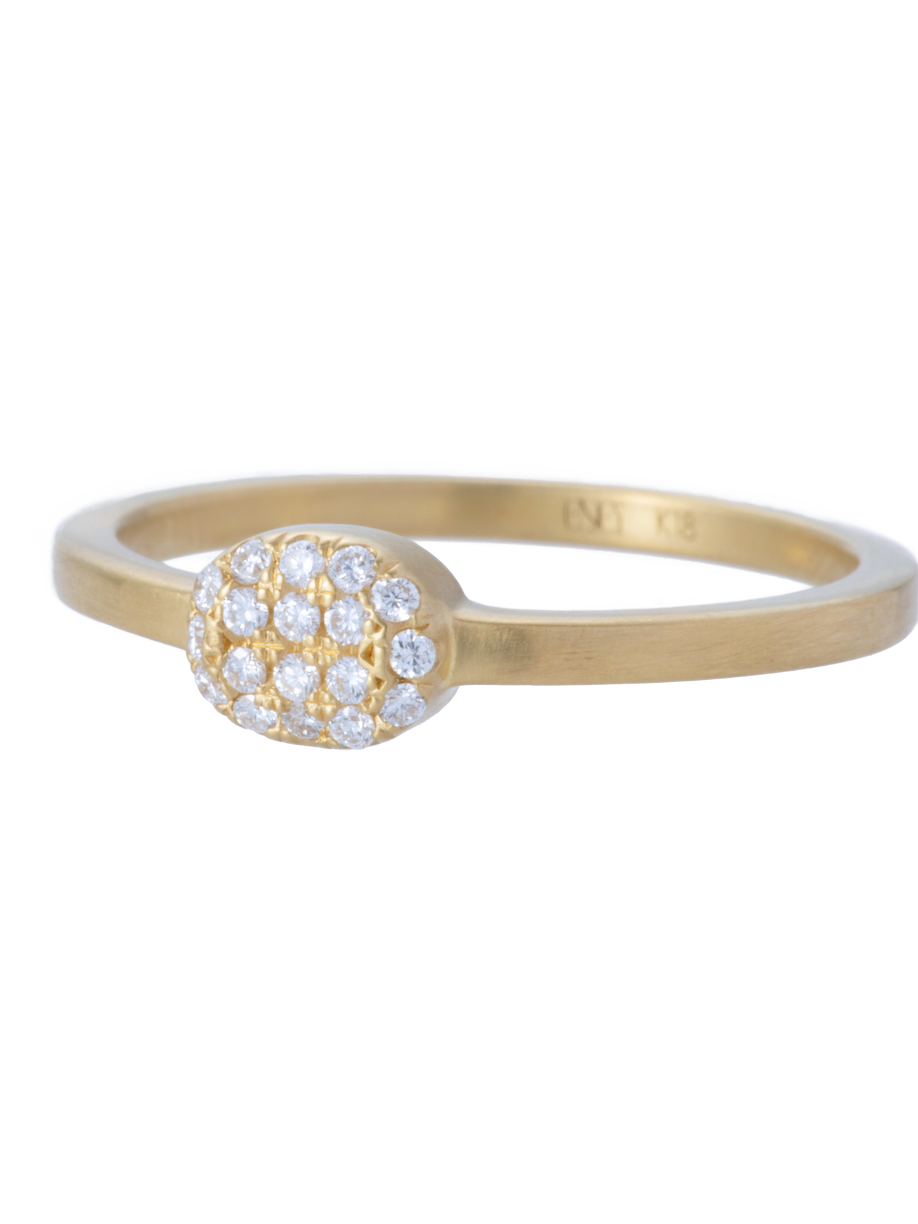  Full moon melee diamond ring - Full moon melee diamond ring -  The Future Rocks -    4 