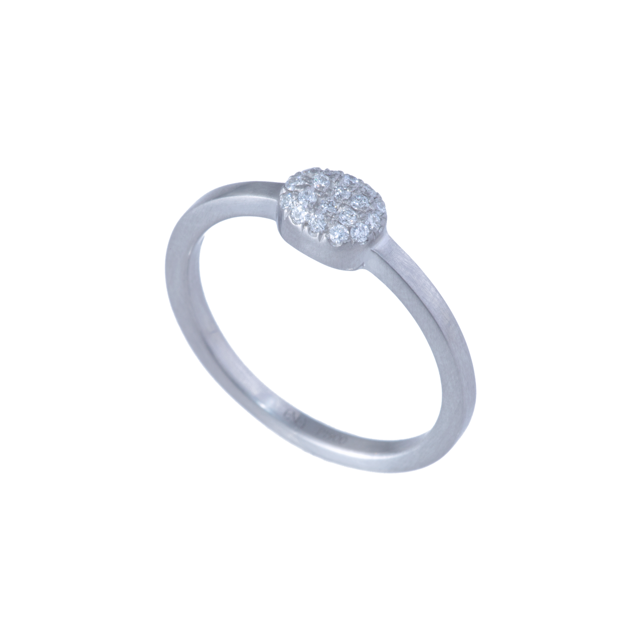  Full moon melee diamond ring - Full moon melee diamond ring -  The Future Rocks -    6 