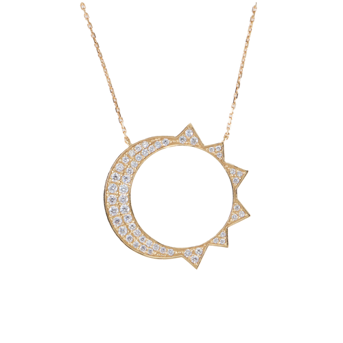  Sun and moon necklace - Sun and Moon Necklace -  The Future Rocks -    1 