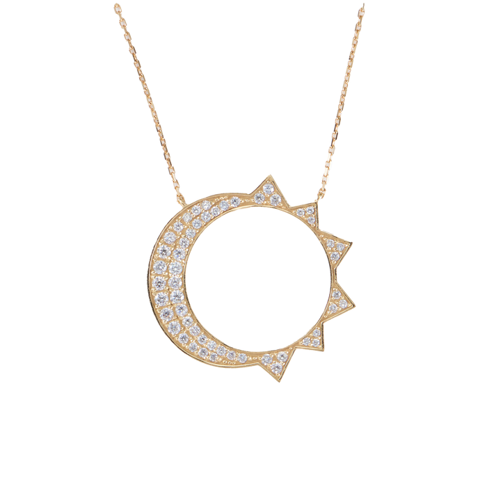  Sun and moon necklace - Sun and Moon Necklace -  The Future Rocks -    1 