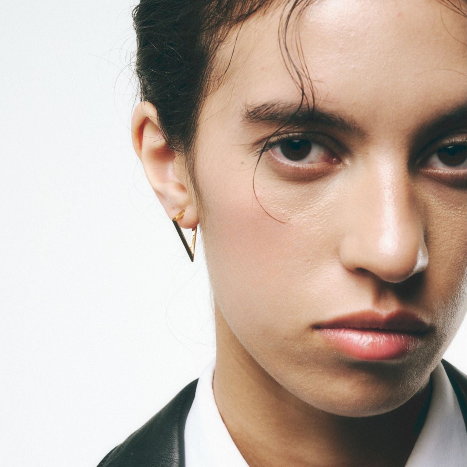  Sculptura triangle small earrings - Sculptura triangle small earrings -  The Future Rocks -    11 