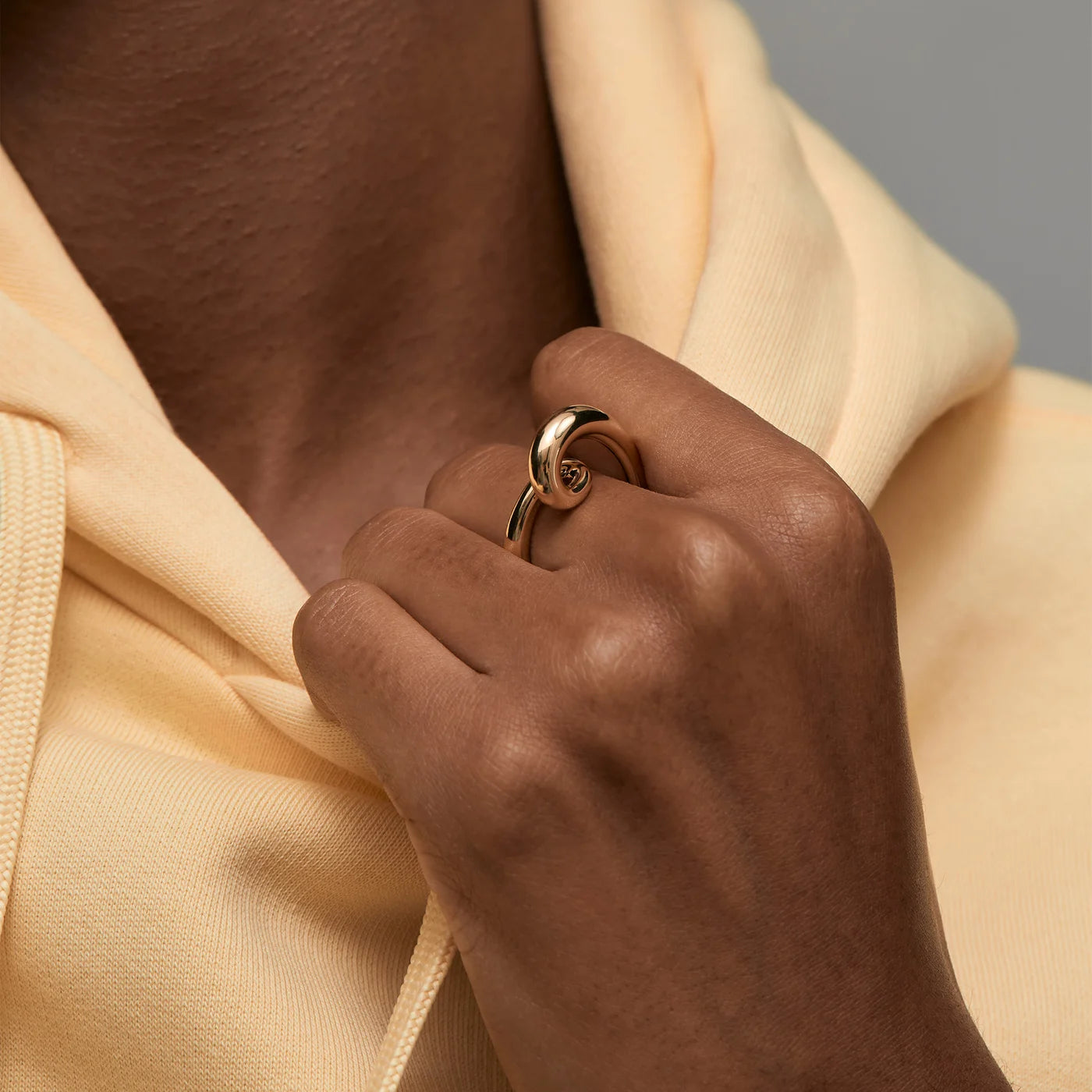  Whirlwind gold ring - Whirlwind gold ring -  The Future Rocks -    2 