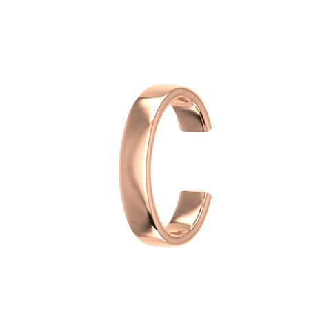  Essential cuff - Essential 18K Gold Ear Cuff -  The Future Rocks  -    3 