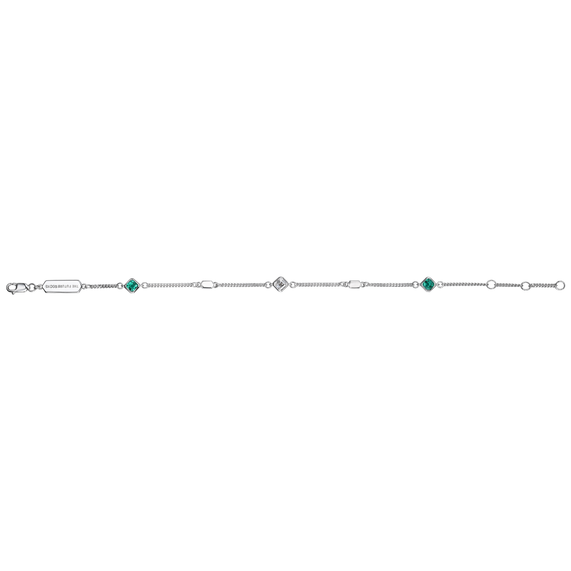 Nova asscher beaded bracelet - Nova asscher beaded bracelet -  The Future Rocks -    2