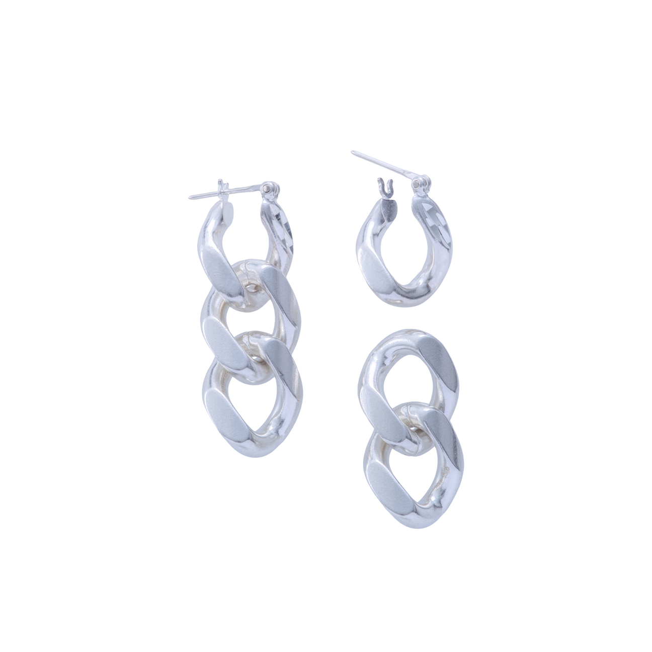  Kihei design cut triple earrings - Kihei design cut triple earrings -  The Future Rocks -    3 