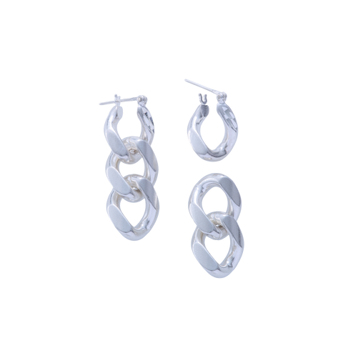 Kihei design cut triple earrings