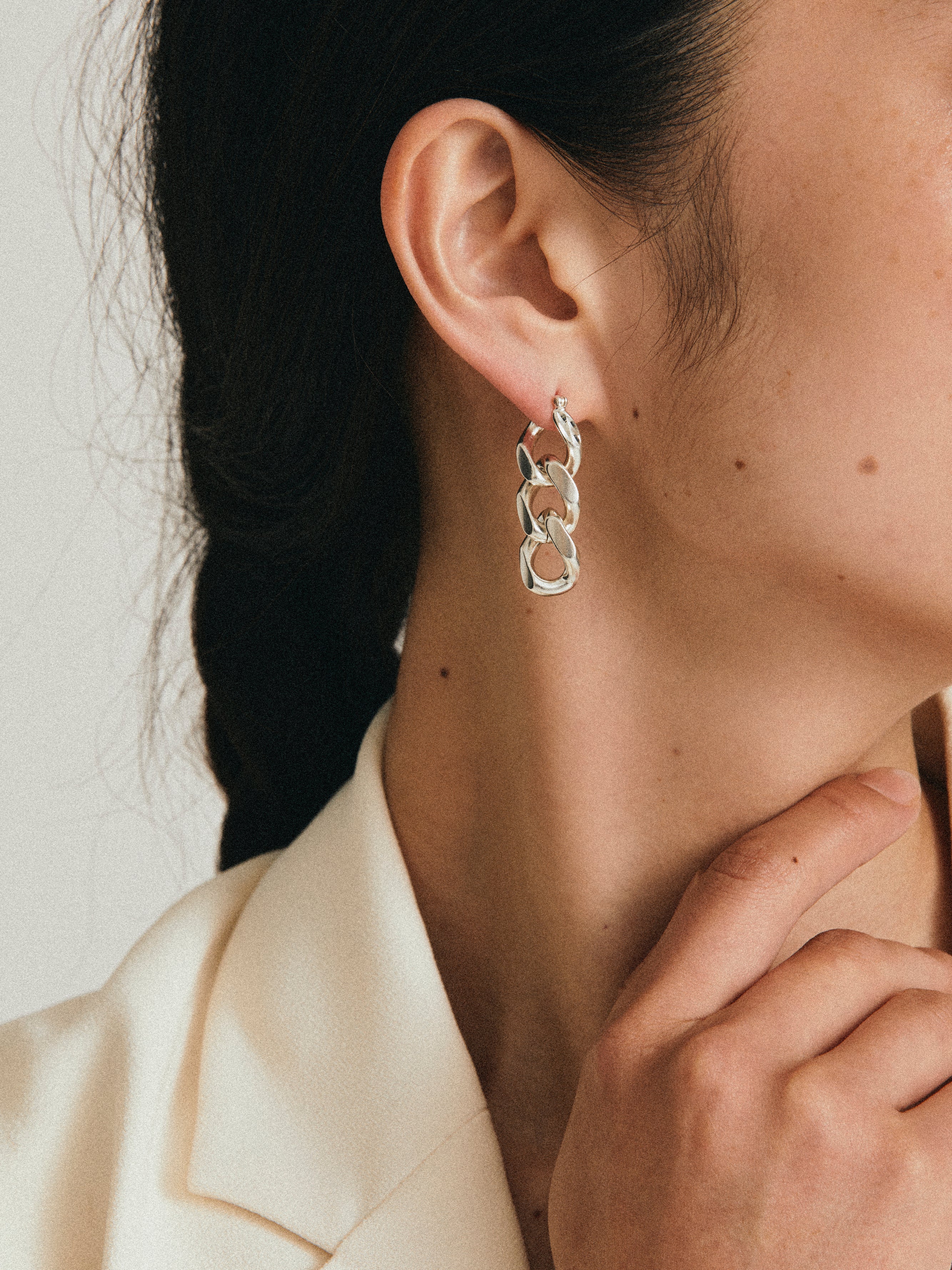  Kihei design cut triple earrings - Kihei design cut triple earrings -  The Future Rocks -    2 