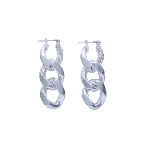 Kihei meele diamond triple earrings