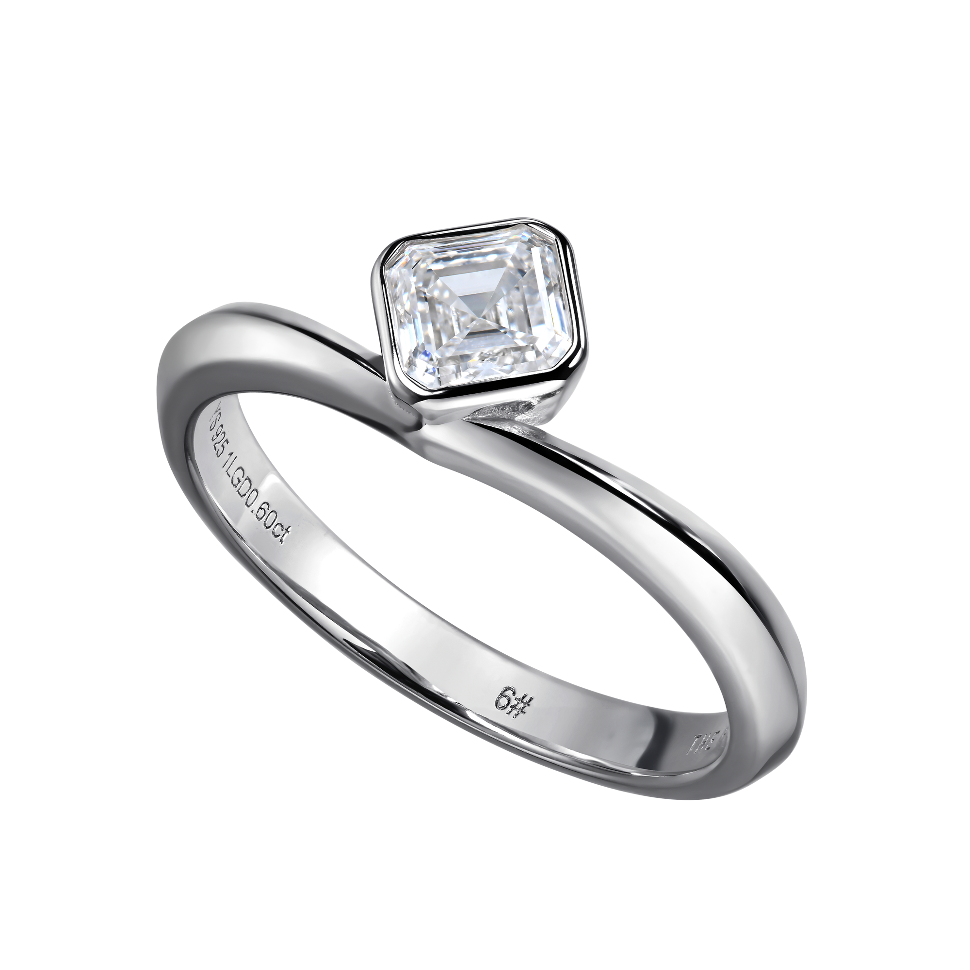 Nova solitaire ring with lgd - Nova solitaire ring with lgd -  The Future Rocks -    2