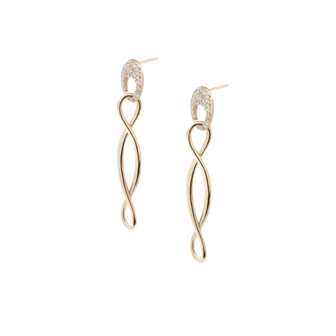  Astra earrings with diamonds - Astra Earrings with Lab-Grown Diamonds -  The Future Rocks  -    2 