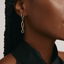  Astra earrings - 14K Recycled Gold Infinity Hoop Earrings -  The Future Rocks  -    3 