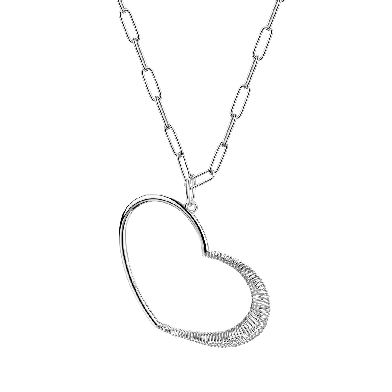  Yulikka-heartwear big spiral pendant with chain - Yulikka-heartwear big spiral pendant with chain -  The Future Rocks -    1 