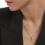 Black cross necklace