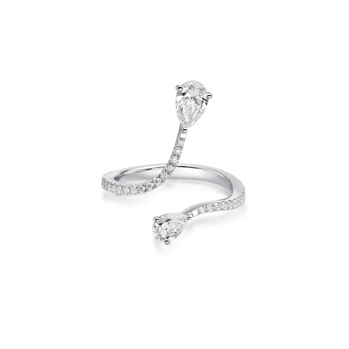  Blossoming tulip diamond ring - Blossoming tulip diamond ring -  The Future Rocks -    1 