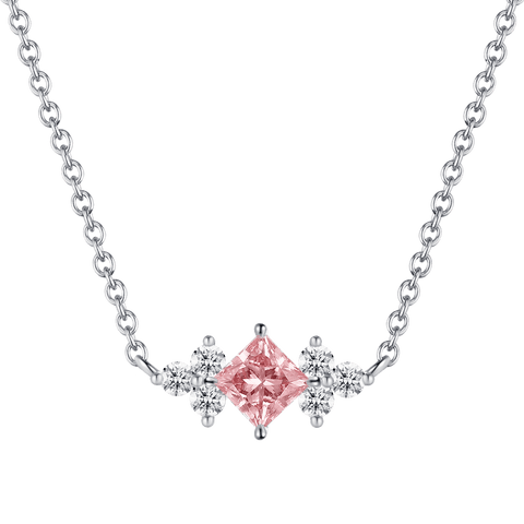 Princess pink joy necklace - The Future Rocks x Lightbox Princess Pink Diamond Necklace -  The Future Rocks  -    1 