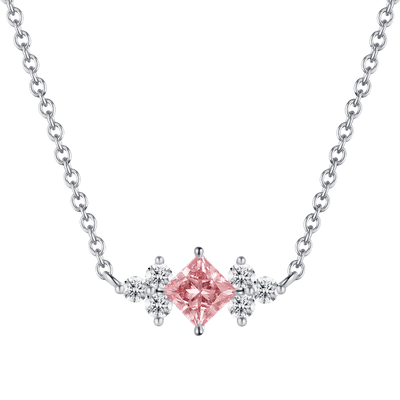  Princess pink joy necklace - The Future Rocks x Lightbox Princess Pink Diamond Necklace -  The Future Rocks Global -    1 