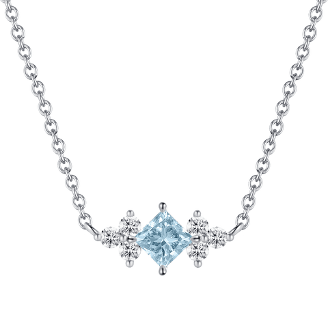 Princess blue joy necklace