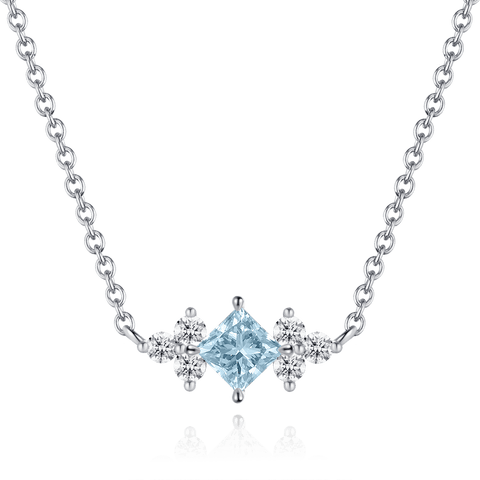  Princess blue joy necklace - The Future Rocks x Lightbox Princess Blue Diamond Necklace -  The Future Rocks  -    1 
