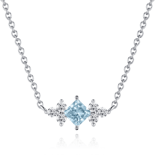 Princess blue joy necklace - The Future Rocks x Lightbox Princess Blue Diamond Necklace -  The Future Rocks  -    1