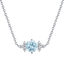  Round blue joy necklace - The Future Rocks x Lightbox Round Blue Diamond Necklace -  The Future Rocks  -    1 