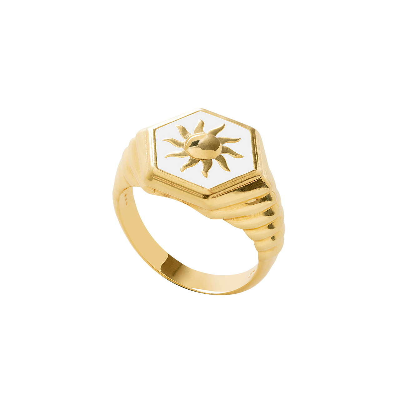  Gold sunlight ring - Gold sunlight ring -  The Future Rocks -    1 