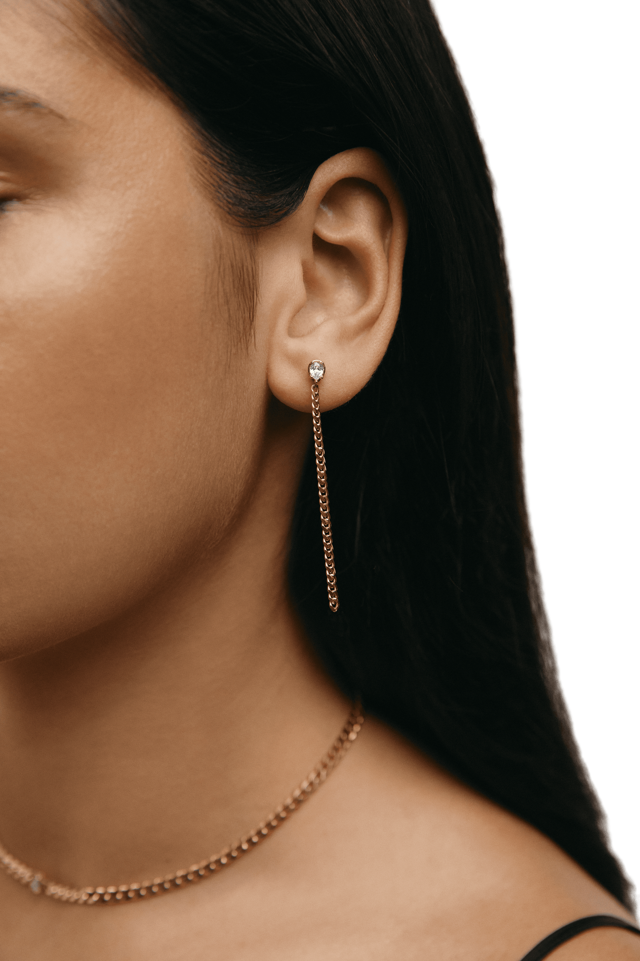 Chuva chain earrings - Chuva chain earrings -  The Future Rocks -    2 