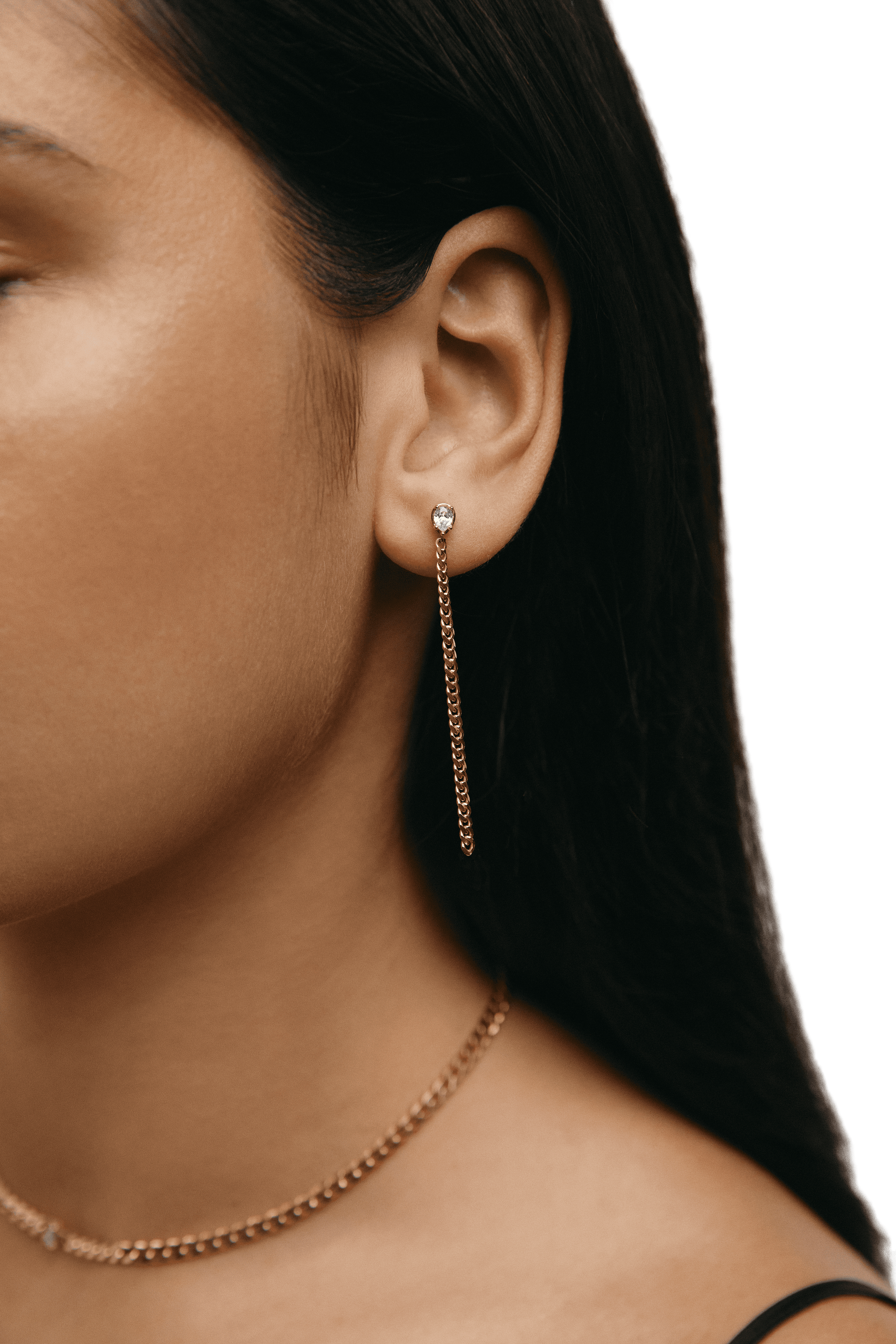  Chuva chain earrings - Chuva chain earrings -  The Future Rocks -    2 