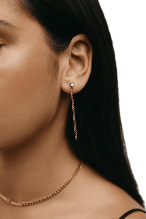 Chuva chain earrings