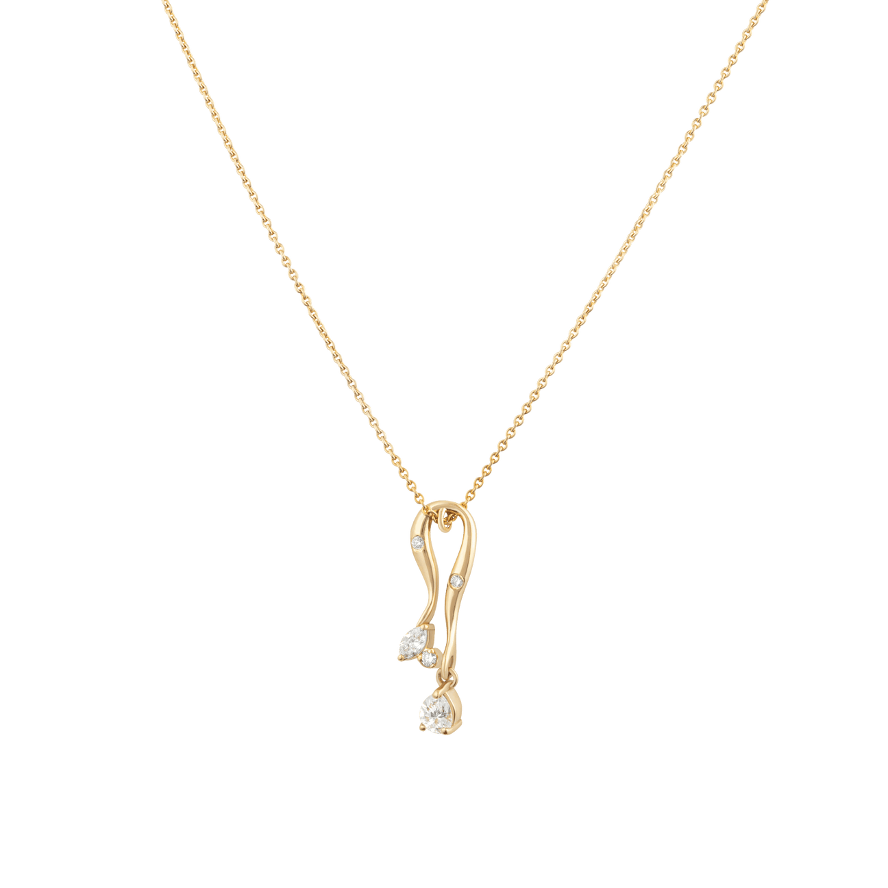  Desejo necklace - Lab-Grown Diamond Desejo Necklace -  The Future Rocks -    1 