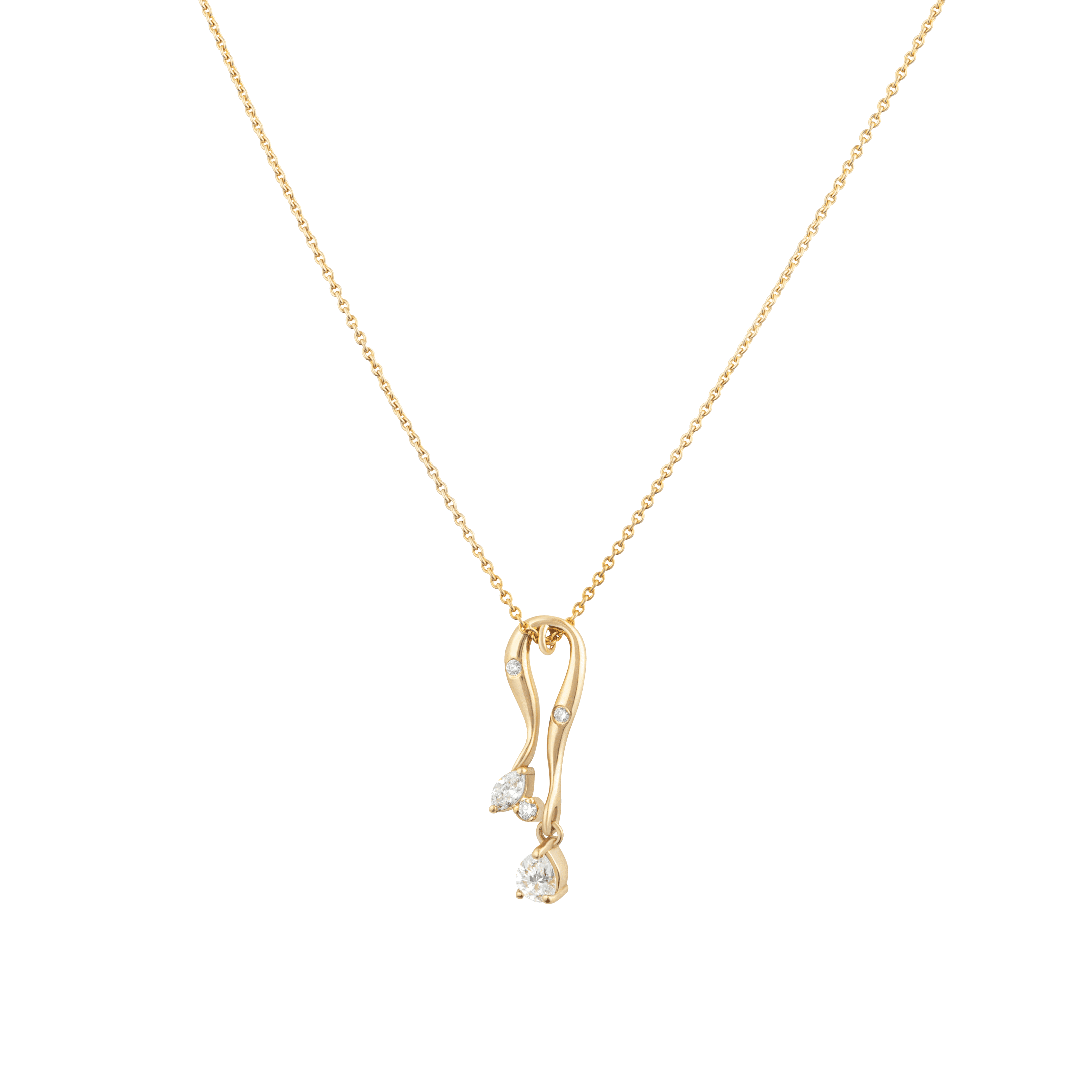  Desejo necklace - Lab-Grown Diamond Desejo Necklace -  The Future Rocks -    1 