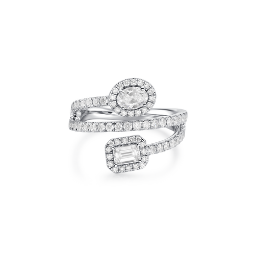  Dual elegance diamond ring - Dual elegance diamond ring -  The Future Rocks -    1 