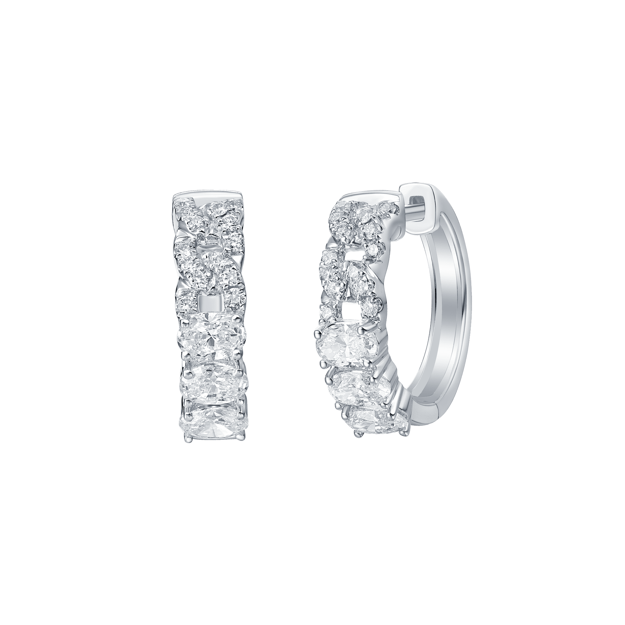  Dvaita huggies earrings - Dvaita huggies earrings -  The Future Rocks -    1 