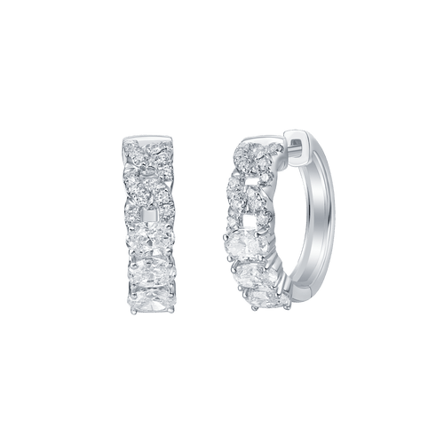  Dvaita huggies earrings - Dvaita huggies earrings -  The Future Rocks -    1 