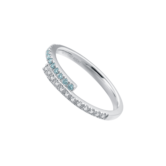 Ballerina blue ring - Ballerina Blue Diamond Ring -  The Future Rocks -    2