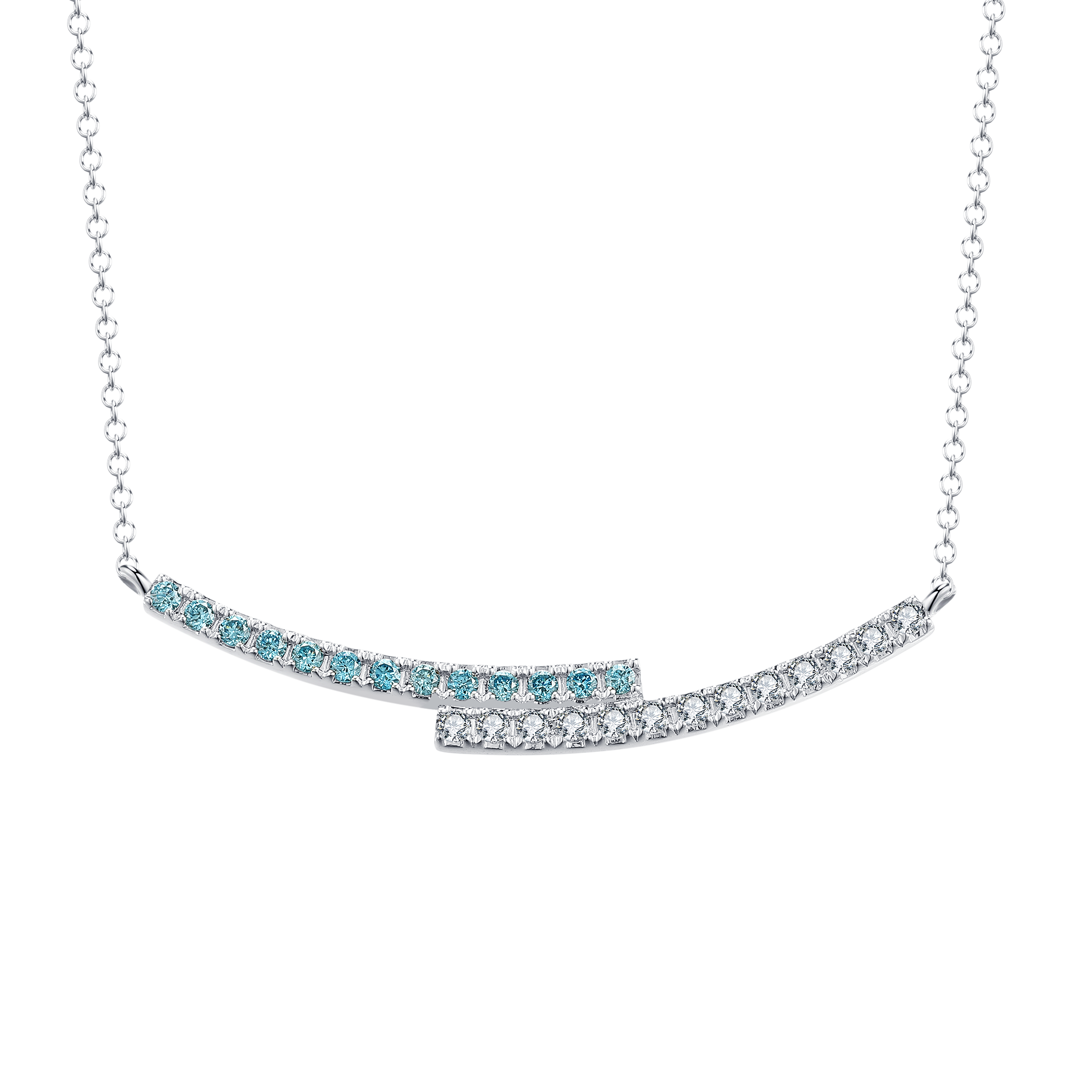  Ballerina blue necklace - Ballerina blue necklace -  The Future Rocks -    1 